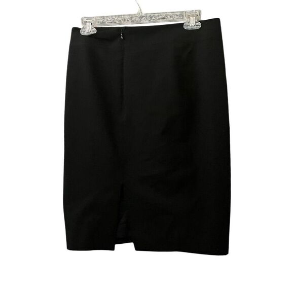LOFT Women's Black Knee Length Pencil Skirt Size 6 - Picture 2 of 5
